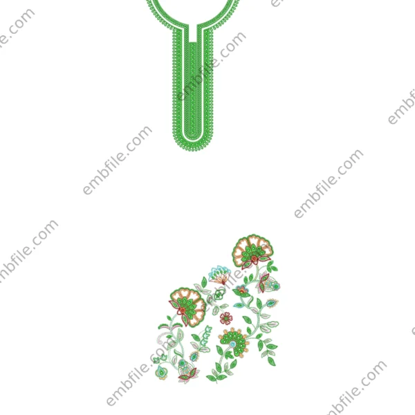 40306 Multi & Punjabi cod Set Embroidery Design