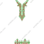 45180 Multi Punjabi Suit Embroidery Design
