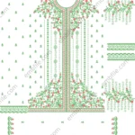 45270 Multi Punjabi Suit Set Embroidery Design