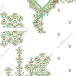 45296 Multi Punjabi Suit Set Embroidery Design