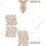 45299 Multi Punjabi Suit Set Embroidery Design
