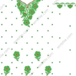 45301 Multi Punjabi Suit Set Embroidery Design