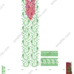 45314 Multi Punjabi Suit Set Embroidery Design