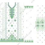 46157 Multi Punjabi Suit Set Embroidery Design