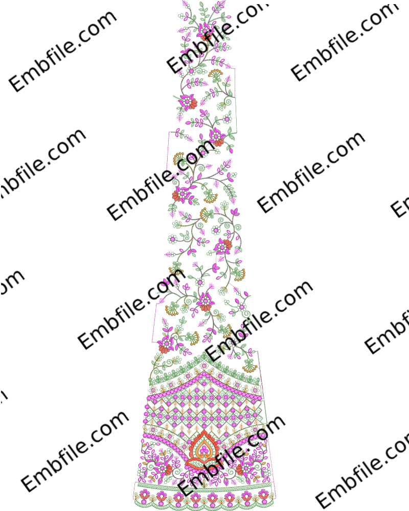 52710 52710 Multi & Codding Kali Embroidery Design - Image 1