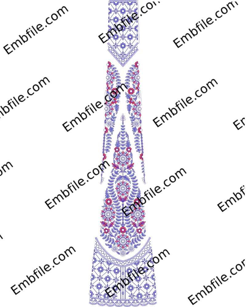 52725 52725 Multi & Codding Kali Embroidery Design - Image 1
