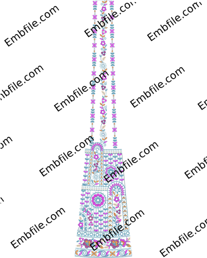 52731 52731 Multi & Codding Kali Embroidery Design - Image 1