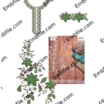 52789 Multi Punjabi Cord Set Embroidery Design
