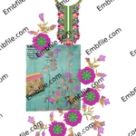 52790 3MM Sequence & Multi Punjabi Cord Set Embroidery Design