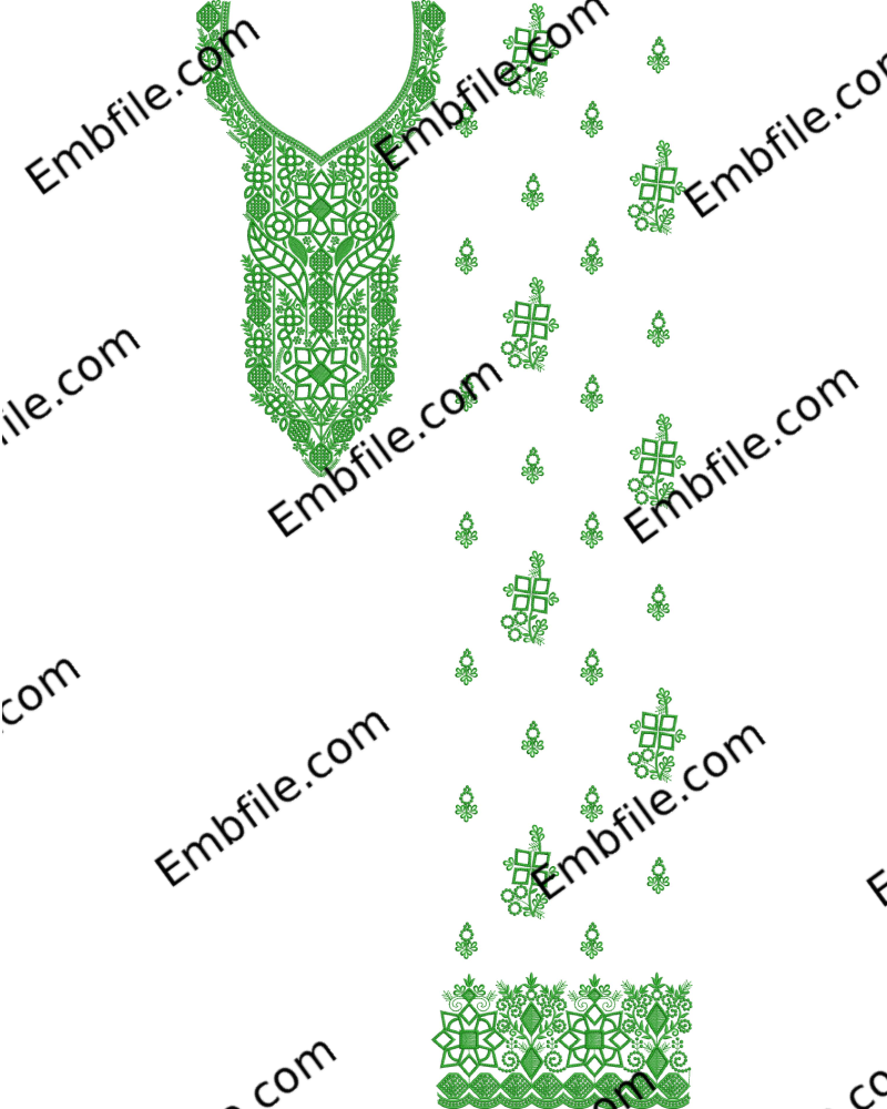 52814 52814 Multi Boring Suit Embroidery Design - Image 1