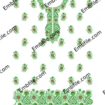 52815 Multi Boring Suit Embroidery Design