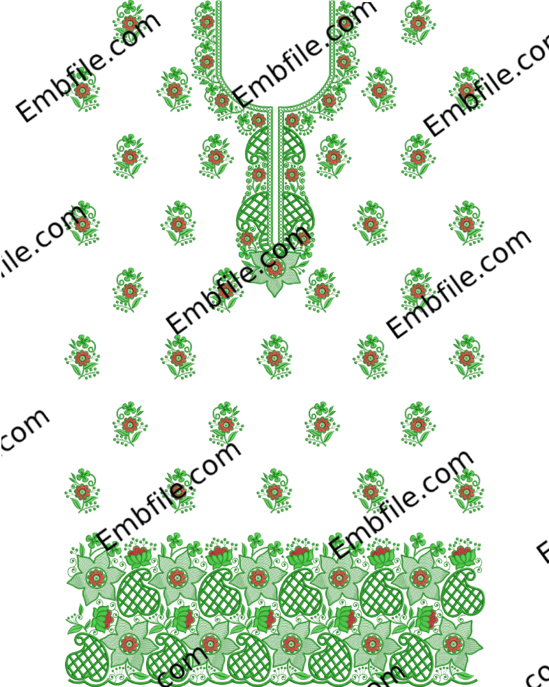 52815 52815 Multi Boring Suit Embroidery Design - Image 1