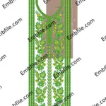 52964 Multi Punjabi Panel Suit Embroidery Design