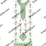 54191 Multi Punjabi Panel Suit Embroidery Design