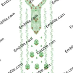 54272 Multi Punjabi Panel Suit Embroidery Design
