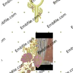 54310 3MM Sequence & Multi Punjabi Cord Set Embroidery Design