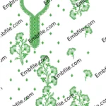 54314 Multi Punjabi Cord Set Embroidery Design
