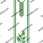 54344 Multi Punjabi Panel Suit Embroidery Design