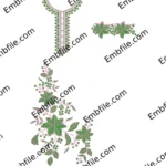 54348 Multi Punjabi Cord Set Embroidery Design